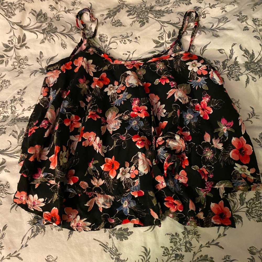 Hollister Floral Tank Top